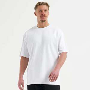 T-shirt Homme Uni 100% Polyester Respirant Écologique Tissé Col Rond Coupe Classique Manches Courtes 180g Vierge pour Course et Gym - Product Image 2