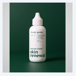 ครีมบำรุงผิวหน้าเกาหลี K-Beauty Tender Garden Skin Renewal Essence Cream 80 มล. ผลิตในเกาหลี ผสม PDRN เอ็กโซโซม คอลลาเจน - Product Image 3