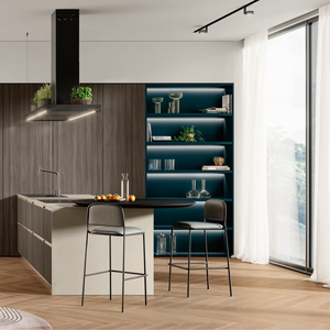 โครงการ JY ตู้ครัวสำเร็จรูปสไตล์ยุโรปแบบโมเดิร์นของเวียดนาม  พร้อมประกอบ  ลิ้นชัก บานประตู  ตู้ครัวหรูหรา - Product Image 3