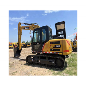Vente chaude Excavatrice sur chenilles hydraulique d'origine chinoise d'occasion SY135C 13,5 tonnes Digger d'occasion SY75C SY215C SY365H Haute qualité - Product Image 1