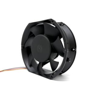 Ventilador Axial DC de 17 cm con Marco de Aluminio y Aspas de Plástico de 172x150x51 mm - Product Image 2