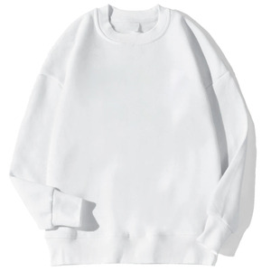 Sweat-shirt streetwear personnalisé de créateur en molleton bouclette uni pour homme, 100% coton épais de haute qualité, faible MOQ OEM, personnalisable, grammage lourd - Product Image 6