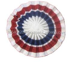 New Manufacture High Quality Custom 100% Cotton Comfortable Accessories Men's Shako Cockade <b>Badges</b> - Product Image 4