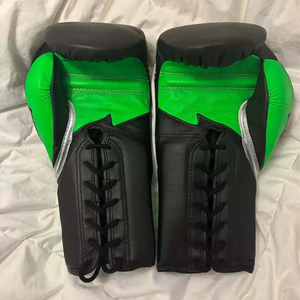 Guantes de Boxeo Profesionales con Cordones y Panel Patentado, Logotipo Personalizado, para Adultos, Competencia, Sparring, MMA, Proveedor Mayorista - Product Image 5