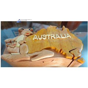Décoration murale artisanale en bois en forme de dauphin, cadeau artisanal fabriqué au Vietnam - Product Image 5