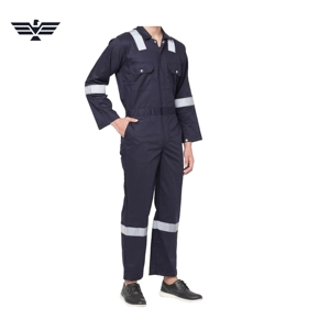 Custom Reflective Workwear Suit Industrial Safety <b>Jacket</b> and Pants Uniform for Construction Oilfield & Factory <b>Workers</b> - Product Image 3