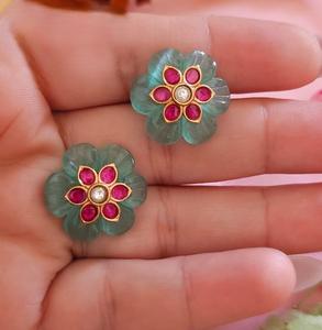 Encantadores Pendientes de Moissanita Chapados en Oro de Latón de Primera Calidad para Mujer, Ideales para Fiestas y Eventos Nocturnos, Colección de Moda - Product Image 4