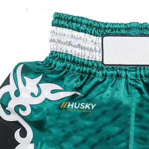 Pantalones Cortos Deportivos HUSKY para Hombre, Color Azul Marino Sólido, Tejido Satinado, Cintura Media Elástica, Secado Rápido, 100% Poliéster - Product Image 5