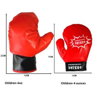 Gants d'entraînement de boxe en cuir PU pour sac de frappe et fitness (3-12 ans) - Product Image 2