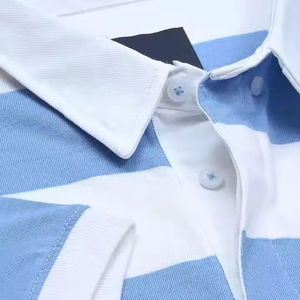 Polo en coton de haute qualité, couleur personnalisée, 100% coton, en vente, grandes tailles, respirant, disponible en différentes tailles. - Product Image 5