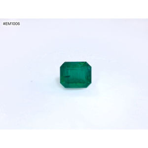 Esmeralda Zambiana Natural Octogonal de 5.11 Ct, Gema Suelta Facetada, Verde Intenso, Alta Claridad, Piedra Preciosa - Product Image 1