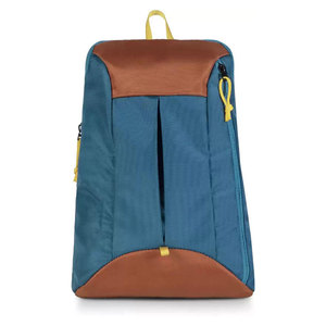 Sac à dos en cuir véritable tendance avec port USB, fermeture éclair, logo personnalisé, imperméable, léger, pour voyage, affaires, ordinateur portable, adolescents, école - Product Image 4