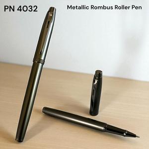 Bolígrafo Roller Metálico con Diseño de Rombo, Personalizado con Logotipo, Bolígrafo Roller de Metal Promocional Parker, Grabado con Logotipo Personalizado - Product Image 1
