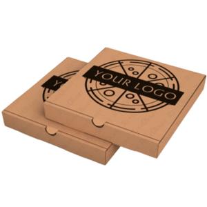 Cajas de Pizza Corrugadas Kraft al por Mayor, Ecológicas, con Logotipo Personalizado, Proveedor Mundial - Product Image 1