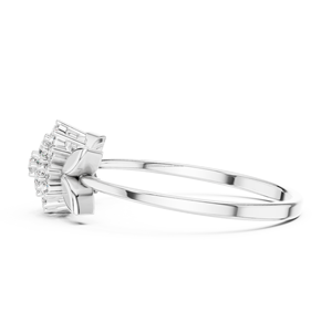 แหวน Aura 10K ชุบทองแหวนวงแหวนเปิดเครื่องประดับแฟชั่นหรูหราสำหรับเด็กผู้หญิงและผู้หญิง - Product Image 5