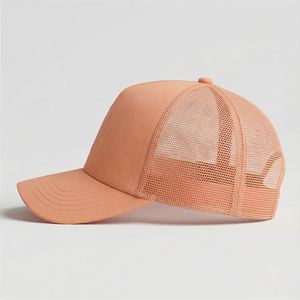 <b>Peach</b> Cap Flower Logo Baseball Caps Fitness Women's Outside Build Fresh Summer Custom-Fit Cap Advanced Gentlemen <b>Top</b>-Grade Look - Product Image 3