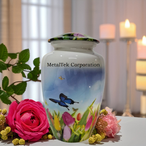 Unique New Butterfly Design Cremation Urns <b>For</b> <b>Ashes</b> Adult Style Low Price Memorial <b>Ashes</b> Decorative Funeral Burial <b>Keepsake</b> Urn - Product Image 4