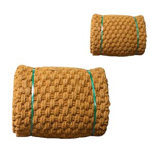 Tapis en fibre de coco tissé à la main, le plus vendu, 100 % coco, 1 m x 10 m x 35 mm, pour projets de rétention des sables - Product Image 1