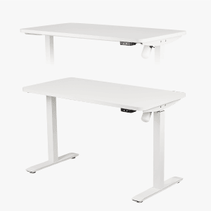 48X24 pollici bianco elettrico in piedi scrivania altezza regolabile Sit-Stand Computer casa ufficio scrivania tutto pezzo-per l'home Office - Product Image 3