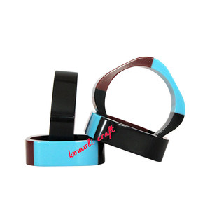 Bracelets en résine pour femmes, Bracelets extensibles, bijoux indiens, vente en gros - Product Image 4