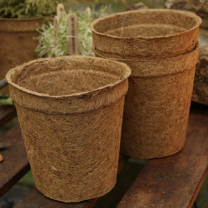 Eco2go Vietnam - Macetas Biodegradables y Sostenibles de Fibra de Coco, Macetas para Flores, Macetas para Plantas - Product Image 1