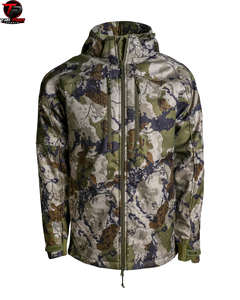 Veste de chasse d'hiver imperméable de haute qualité unisexe pour l'extérieur, avec capuche réglable, fermeture éclair intégrale sur le devant, deux poches poitrine - Product Image 1