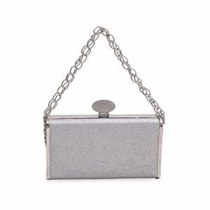 Women's <b>Silver</b> Bridal <b>Clutch</b> P15561 - Product Image 1