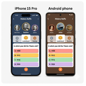 Application de quiz Royalcraft – Jeux de quiz, tests de connaissances, défis amusants et plateforme de quiz éducatif pour iOS/Android et MAC - Product Image 4
