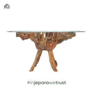 Juego de Mesa de Centro de Madera Maciza de Alta Calidad, Ecológico y Duradero, para Sala de Estar Moderna y Lujosa al Aire Libre, Uso en Restaurantes - Product Image 4