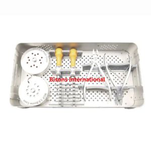 BISONS Sistema Universal de Fragmentos Pequeños 2.7mm 3.5mm Kit Quirúrgico de Instrumentos Ortopédicos con Placa de Bloqueo - Product Image 1