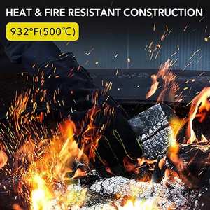 Gants de soudage personnalisés avec protection renforcée de la paume, résistants aux hautes températures, gants de sécurité pour le soudage - Product Image 3