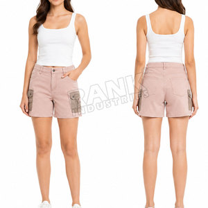 Hot Sale Comfortable Latest Design <b>Women's</b> <b>Cargo</b> <b>Shorts</b> Low Moq Casual Wear <b>Women's</b> <b>Cargo</b> <b>Shorts</b> For Online Sale - Product Image 6