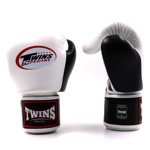 Guantes de Entrenamiento de Muay Thai Profesionales Twins, Color Morado y Rosa, Transpirables, de Cuero Vacuno, con Cierre de Correa, Guantes de Boxeo Twins Pro, OEM - Product Image 5