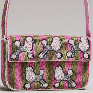 Sacs messagers légers et de grande capacité pour femmes, de style bohème moderne indien, brodés à la main, ornés de perles, pour les soirées - Product Image 1