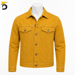 Men Denim <b>Jacket</b> Crafted For Effortless Styling With Comfortable Denim Fabric A <b>Smart</b> Fit And A Distinctive Casual Appearance - Product Image 1