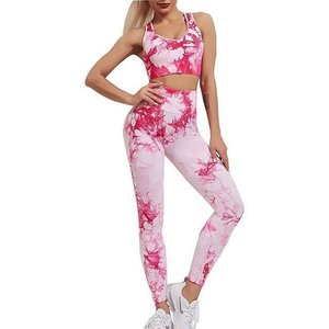 Nuevo Conjunto Deportivo para Mujer, Conjunto de Yoga sin Mangas, Bra Deportivo y Leggings, Conjunto de 2 Piezas para Venta en Línea, Conjunto de Yoga para Mujer - Product Image 1
