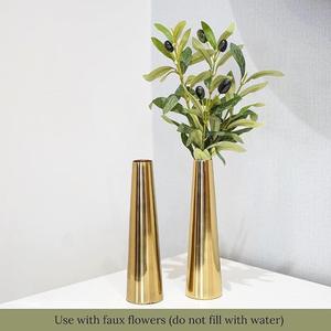 Elegante Florero de Metal Hecho a Mano y Ecológico para Decoración Moderna del Hogar, Adorno Premium para Sala de Estar y Oficina - Product Image 5