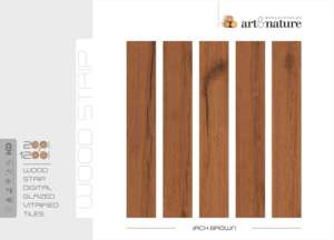 กระเบื้องพอร์ซเลนผิวด้านแบบสมดุล ขนาด 8x48 นิ้ว สร้างสรรค์ขึ้นเพื่อให้มีลวดลายแบบแผ่นไม้ พร้อมพื้นผิวที่ละเอียดอ่อนและโครงสร้างพื้นที่มั่นคง - Product Image 4