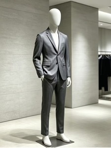 Traje de negocios de 2 piezas para hombre, color gris claro, de la marca Accept Luxe Trending, corte ajustado, formal, para oficina, uso diario, blazer y pantalones. - Product Image 6