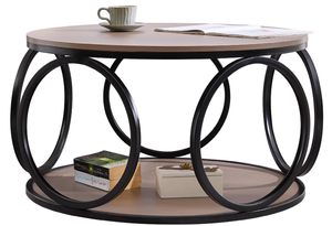 Offre Spéciale Table d'appoint en bois faite à la main en métal de luxe de haute qualité Table basse centrale en métal pour salon extérieur et intérieur - Product Image 6