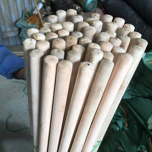 Mango de escoba de madera de eucalipto de alta calidad de 120 cm para limpieza de suelos, herramienta de jardinería y fregado, ¡el más vendido! - Product Image 1
