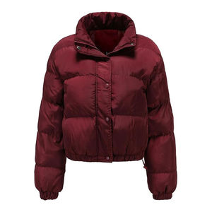 OEM Factory Prices Women's Customized Heated Eco-Friendly <b>Quilted</b> Puffer Coat Jacket Nylon Lining Waterproof Breathable Casual - Product Image 1