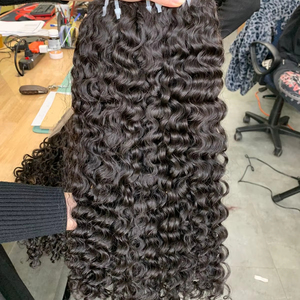 Perruque Lace Front en Cheveux Humains Vierges Remy à Cuticules Alignées pour Femmes Noires, Personnalisable, Colorée, Densité 180% - Product Image 1