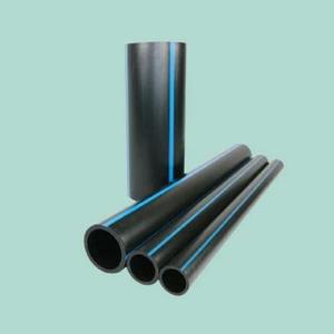 ท่อ HDPE ขนาด 8 นิ้ว ทนแรงดันสูง PE 63 โพลีเอทิลีน ความหนามาตรฐาน 16 มม. สำหรับการชลประทาน การระบายน้ำ ท่อคุณภาพสำหรับทุกการใช้งาน - Product Image 1