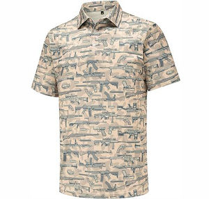 Polo de chasse tactique léger pour homme, best-seller, à manches longues, imperméable, respirant et à séchage rapide - Product Image 6