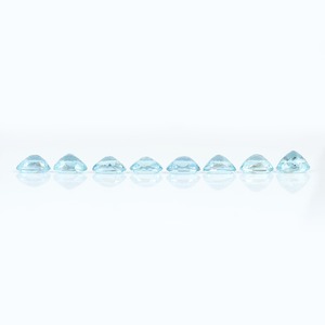 Piedra Preciosa Suelta de Aguamarina Natural, Corte Ovalado, Alta Calidad, Facetada, Color Azul, para Joyería - Product Image 3