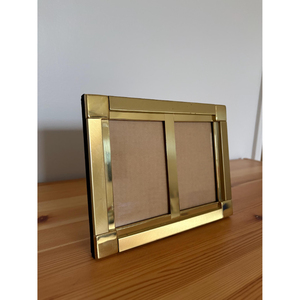 Fashionable Design Table Photo <b>Frame</b> Gold Color <b>Multiple</b> Single Side Photo <b>Frame</b> Metal and Glass Design Picture Photo <b>Frame</b> - Product Image 1