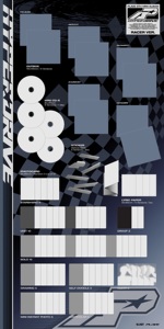 PLAVE - [ HYPERDRIVE ] 5TH MINI (รุ่น RACER) อัลบั้มซีดีเคป๊อปขายดีที่สุดในเกาหลีสำหรับทุกวัย - Product Image 4