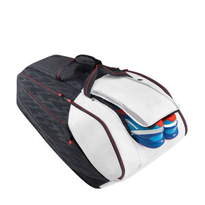 Bolsa de Raqueta de Pádel con Marco Externo, Tejido de Algodón con Textura Hexagonal, Capacidad de 30-40L, Cierre de Cremallera Térmico, Portátil - Product Image 2