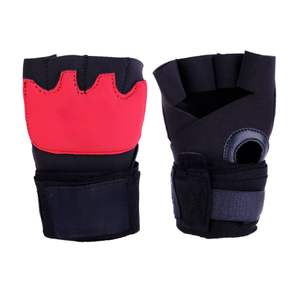 Bandes de boxe en tissu élastique avec sangle de poignet réglable, rembourrage en gel confortable et facile à utiliser, gants intérieurs. - Product Image 1